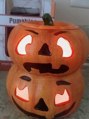 Scentsational stacked pumpkin wax warmer
